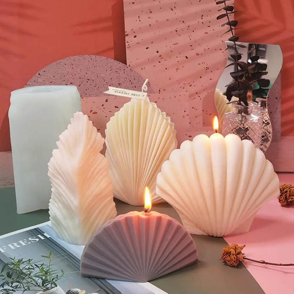 3D Candle Mould Sea Shell Shape Aromatherapy Candle Candle Perfume Soap DIY Mold Silicone Mold Wax Making K5H6
3D Candle Mould Sea Shell Shape Aromatherapy Candle Candle Perfume Soap DIY Mold Silicone Mold Wax Making K5H6