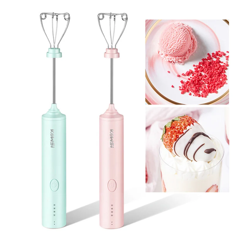USB Rechargeable Milk Frother Electric Whisk Food Blender Mixer Foam Maker for Coffee Latte Cappuccino 
USB Rechargeable Milk Frother Electric Whisk Food Blender Mixer Foam Maker for Coffee Latte Cappuccino