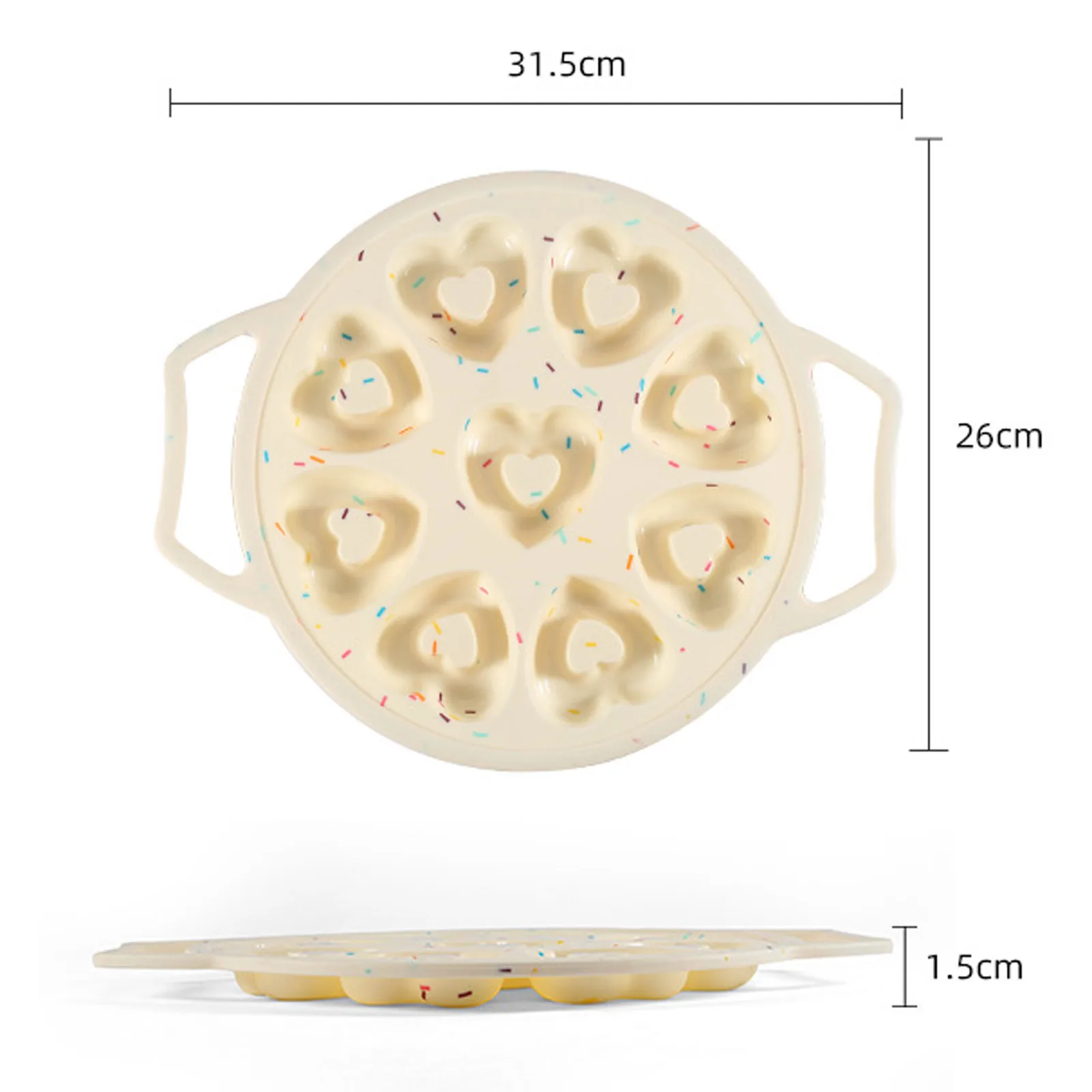 2021 new cake mold cookies 9 Hole Heart Shaped Donut Baking Tool Silicone Cake Mold Non-sticky Galleta moldeada
2021 new cake mold cookies 9 Hole Heart Shaped Donut Baking Tool Silicone Cake Mold Non-sticky Galleta moldeada