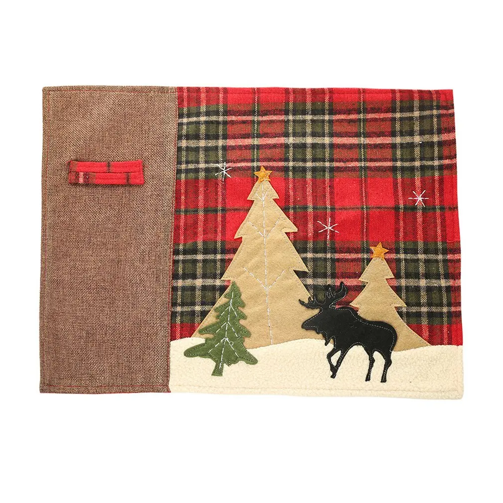Christmas Placemats Non-Slip Heat-Resistant Table Mats Charming Xmas Dining Home Decoration Christmas Ornaments
Christmas Placemats Non-Slip Heat-Resistant Table Mats Charming Xmas Dining Home Decoration Christmas Ornaments