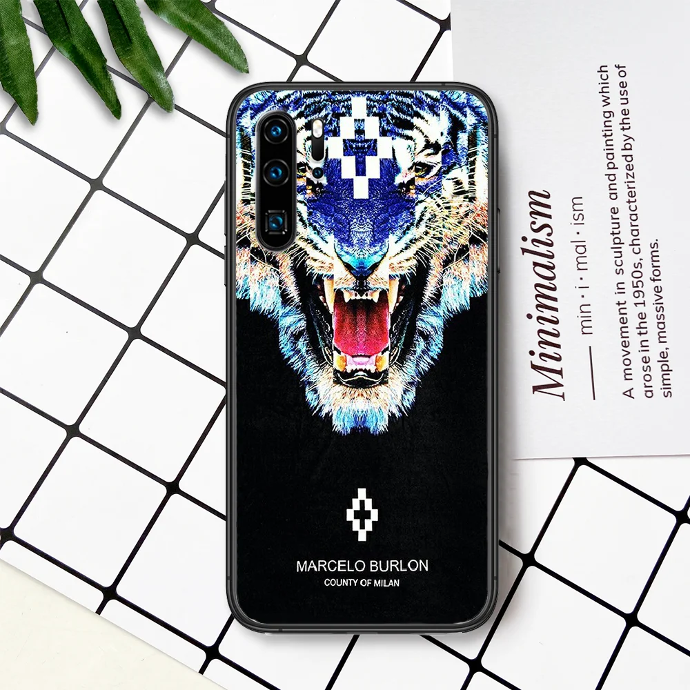 Fashion Brand Marcelo Burlone Phone Case For Huawei P Mate Smart 10 20 30 40 Lite Z 2019 Pro black Bumper Luxury Waterproof Tpu
Fashion Brand Marcelo Burlone Phone Case For Huawei P Mate Smart 10 20 30 40 Lite Z 2019 Pro black Bumper Luxury Waterproof Tpu
