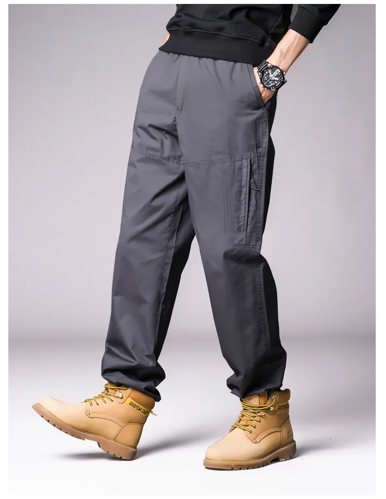 Men's Cargo Pants 2021 Casual Autumn Pockets Pants Men Outwear Streetwear Straight Slacks Long Baggy Large Trousers 5XL Clothes
Men's Cargo Pants 2021 Casual Autumn Pockets Pants Men Outwear Streetwear Straight Slacks Long Baggy Large Trousers 5XL Clothes