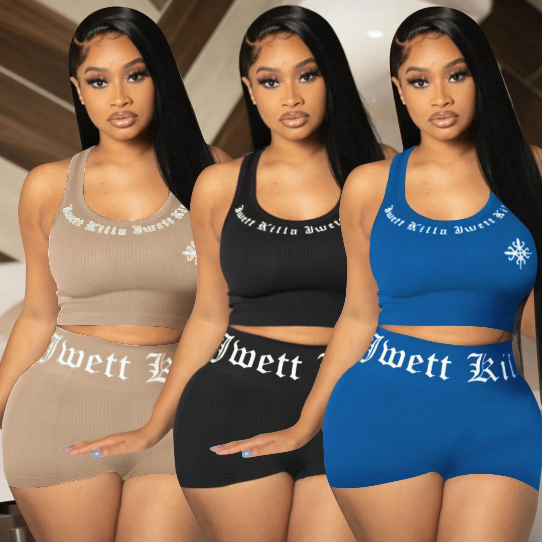 Outfits Sports Bra and Shorts Crop Top Set Cycling Sling Two Piece Set Running Fitness
Outfits Sports Bra and Shorts Crop Top Set Cycling Sling Two Piece Set Running Fitness