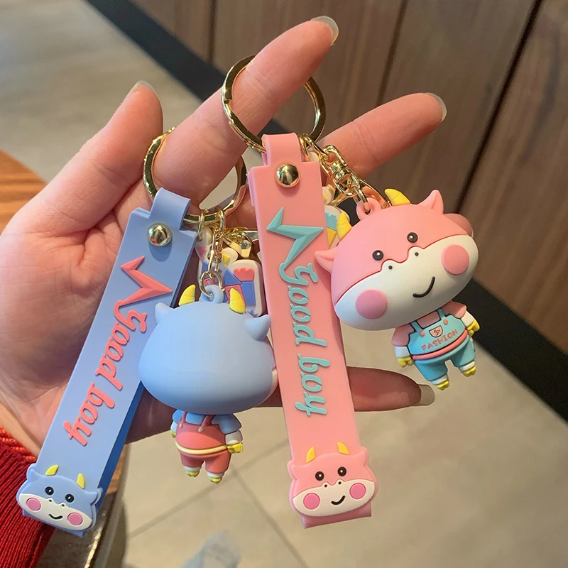 Creative Smile Calf Metal Keychain Pink Yellow Blue Purple Pendant Cute Bag Car Keyring Jewelry Lanyard Men Women Couple Gift
Creative Smile Calf Metal Keychain Pink Yellow Blue Purple Pendant Cute Bag Car Keyring Jewelry Lanyard Men Women Couple Gift