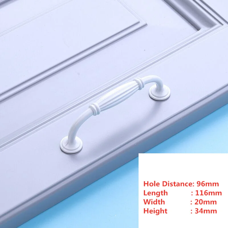 Ручки для шкафов Simplicity Fuji White алюминиевые
Ручки для шкафов Simplicity Fuji White алюминиевые