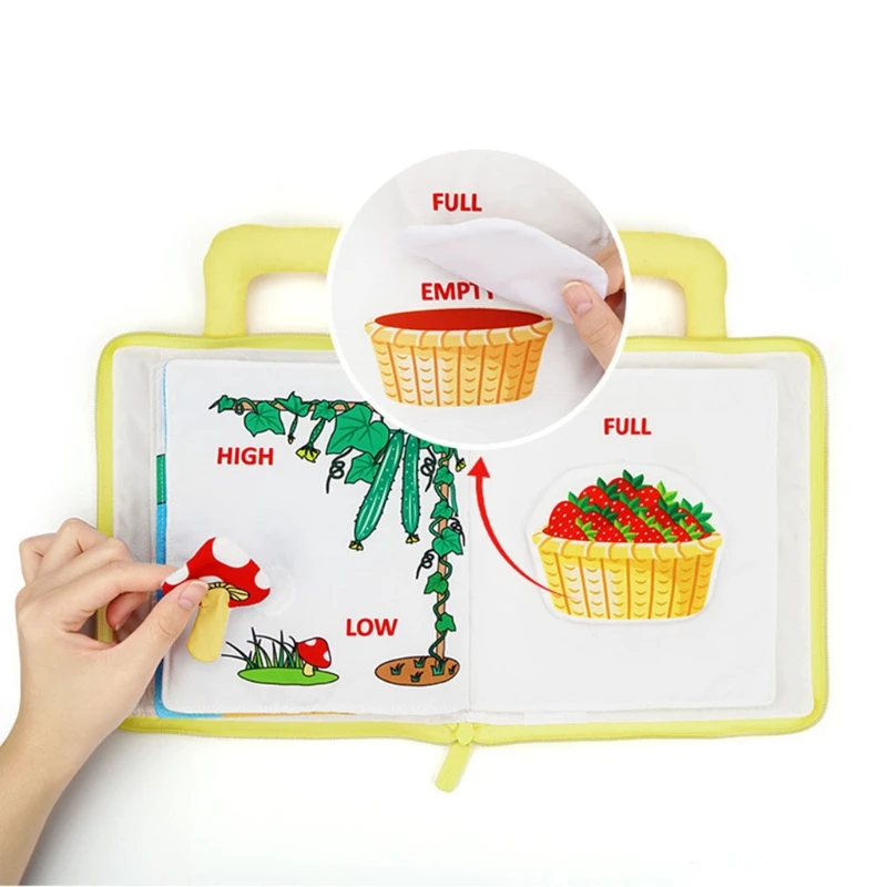 40JC Nontoxic Baby Soft Activity Cloth Books Early Education Toys Infants Toddler Learning Sensory Story Book
40JC Nontoxic Baby Soft Activity Cloth Books Early Education Toys Infants Toddler Learning Sensory Story Book