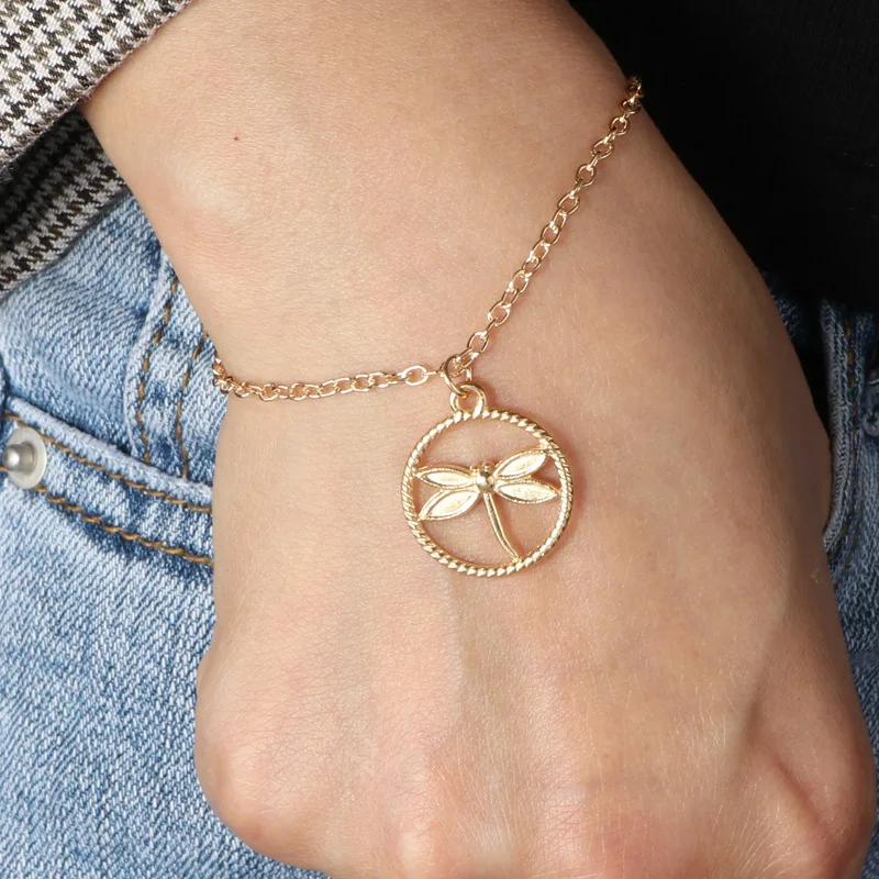 MiFaViPa Adjustable Charm Bracelets for Women Jewelry Link Chain Gold Plated Alloy Dragonfly Bracelet Trinket
MiFaViPa Adjustable Charm Bracelets for Women Jewelry Link Chain Gold Plated Alloy Dragonfly Bracelet Trinket