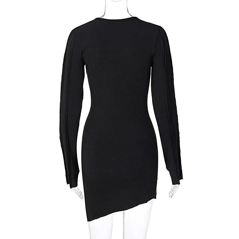 Zoctuo Patchwork Sexy Mini Dress Long Sleeve Dress Autumn Winter Women Fashion O-Neck Irregular Party Club Dresses For Women
Zoctuo Patchwork Sexy Mini Dress Long Sleeve Dress Autumn Winter Women Fashion O-Neck Irregular Party Club Dresses For Women