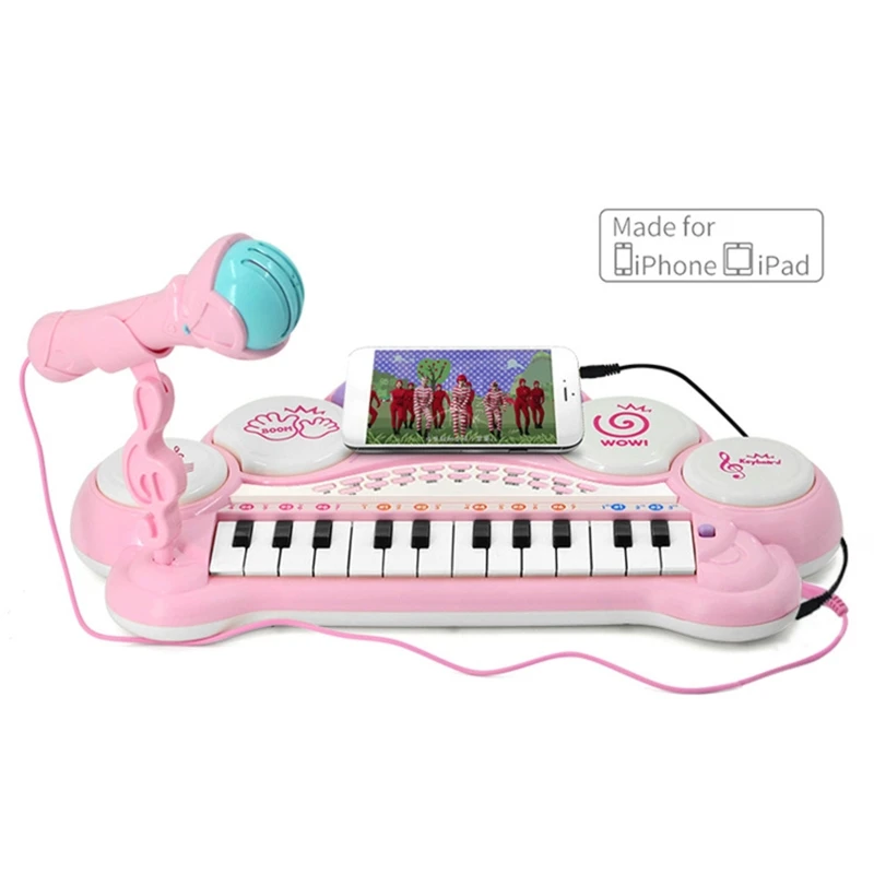 Good Toys 24 Keys Electronic Keyboard Piano Organ Toy Multifunctional Kids Educational Toy Gift Children Musical Instrument
Good Toys 24 Keys Electronic Keyboard Piano Organ Toy Multifunctional Kids Educational Toy Gift Children Musical Instrument