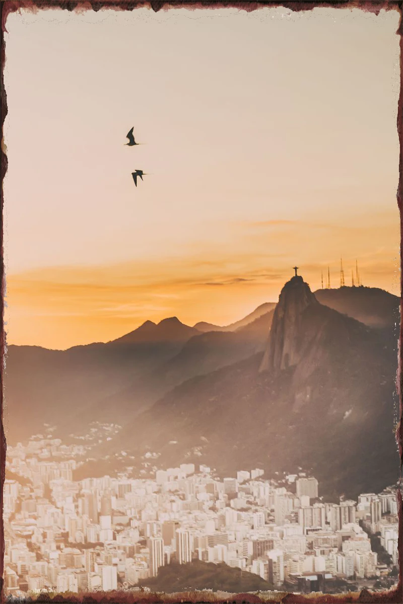 Landscape Rio de Janeiro Tin Sign Tin Plates Wall Decor Room Decoration Retro Vintage Metal Sign For Cafe Pub Home Club
Landscape Rio de Janeiro Tin Sign Tin Plates Wall Decor Room Decoration Retro Vintage Metal Sign For Cafe Pub Home Club