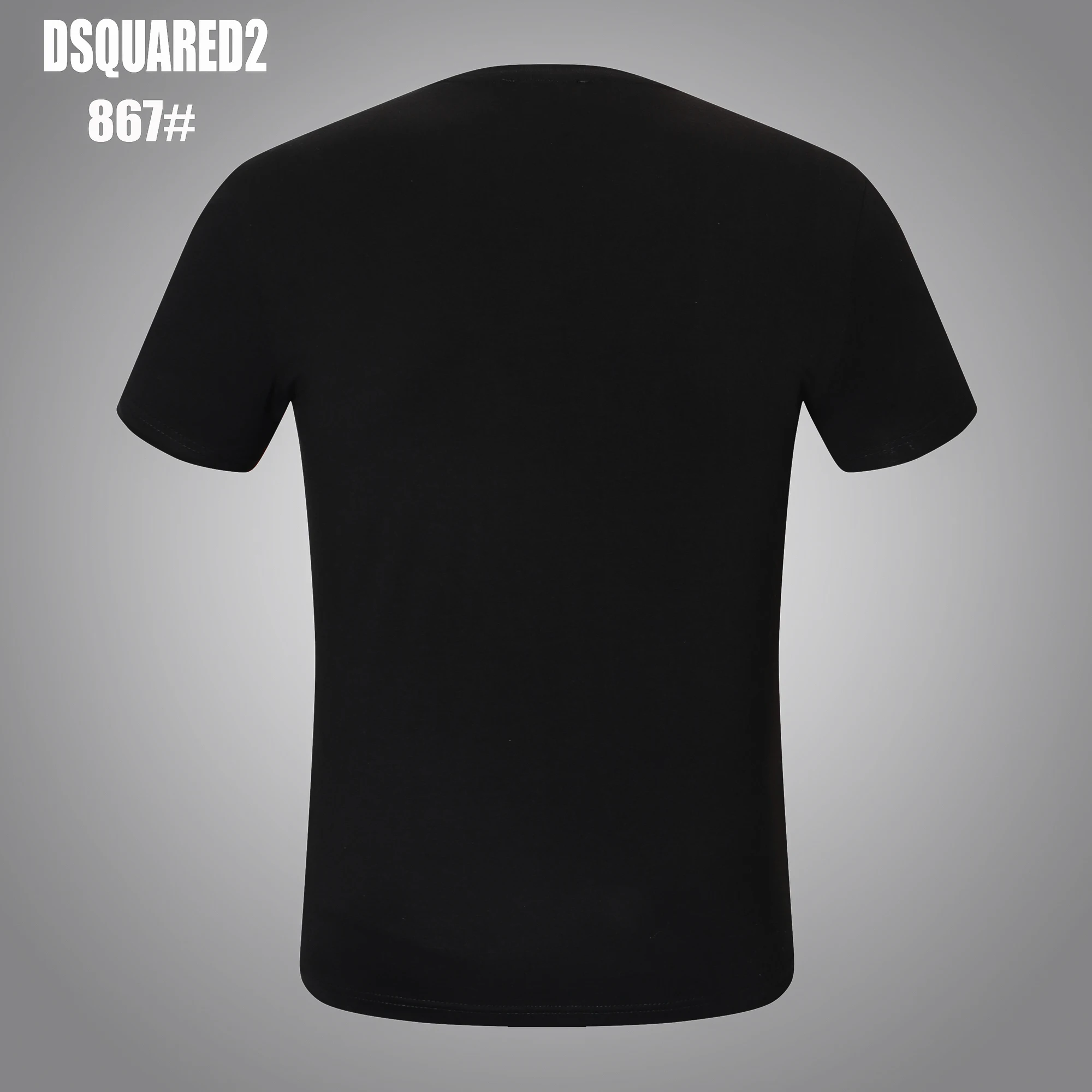 New Dsquared2 Men/Women Street Hip-Hop Round Neck Short-Sleeved T-shirt Cotton Locomotive Letter Pure cotton Printing Casual Tee 
New Dsquared2 Men/Women Street Hip-Hop Round Neck Short-Sleeved T-shirt Cotton Locomotive Letter Pure cotton Printing Casual Tee