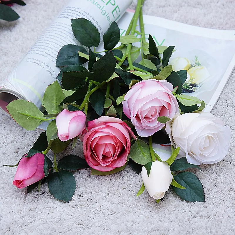 6Pcs Single Branch 2 Heads White Roses Artificial Flowers Home Decorations Silk Flowers Wedding Background Photography Props
6Pcs Single Branch 2 Heads White Roses Artificial Flowers Home Decorations Silk Flowers Wedding Background Photography Props