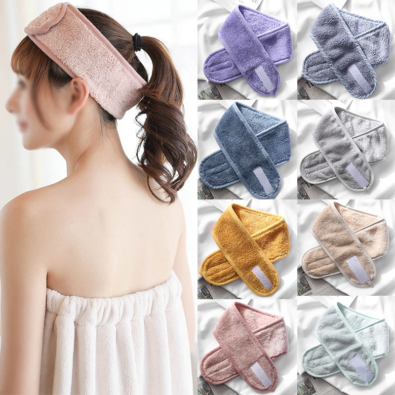 Convenient Magic Makeup Head Shower Cap Band Hair Bands Durable Solid Color Bathroom Supplies Practical Simple Cotton Hairband
Convenient Magic Makeup Head Shower Cap Band Hair Bands Durable Solid Color Bathroom Supplies Practical Simple Cotton Hairband