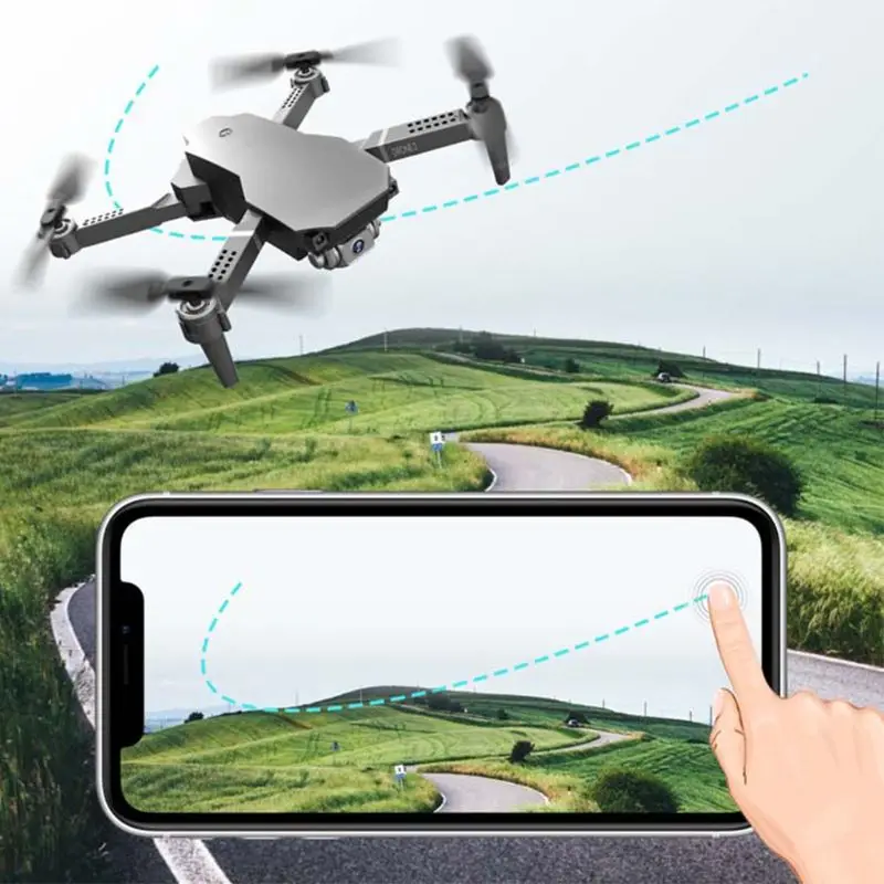 4K/720P Double/Single Wifi Camera Unmanned Aerial Vehicle Remote Control Folding RC Drone Quadcopter Children Plane Toy
4K/720P Double/Single Wifi Camera Unmanned Aerial Vehicle Remote Control Folding RC Drone Quadcopter Children Plane Toy