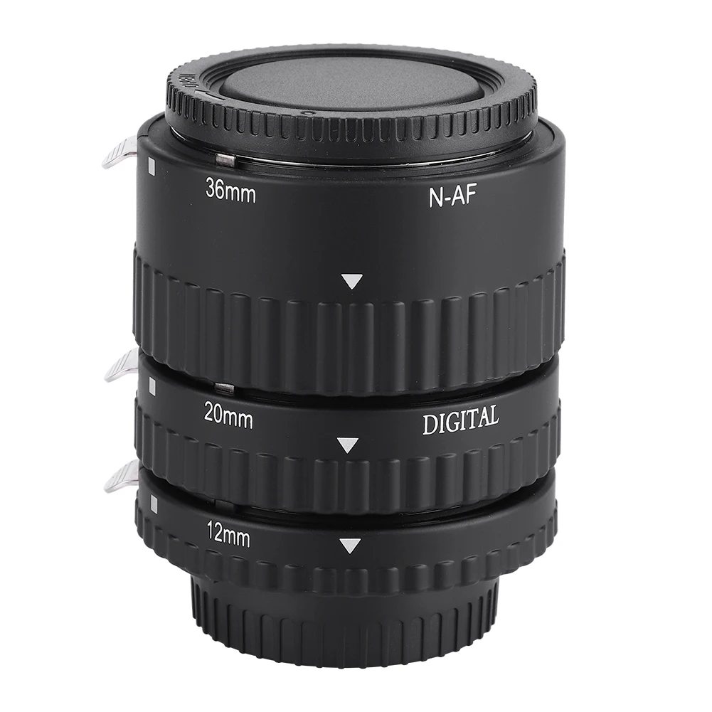 Mcoplus Auto Focusing Macro Extension Lens Tube 12mm+20mm+36mm for Nikon F Mount DSLR N-AF-B
Mcoplus Auto Focusing Macro Extension Lens Tube 12mm+20mm+36mm for Nikon F Mount DSLR N-AF-B