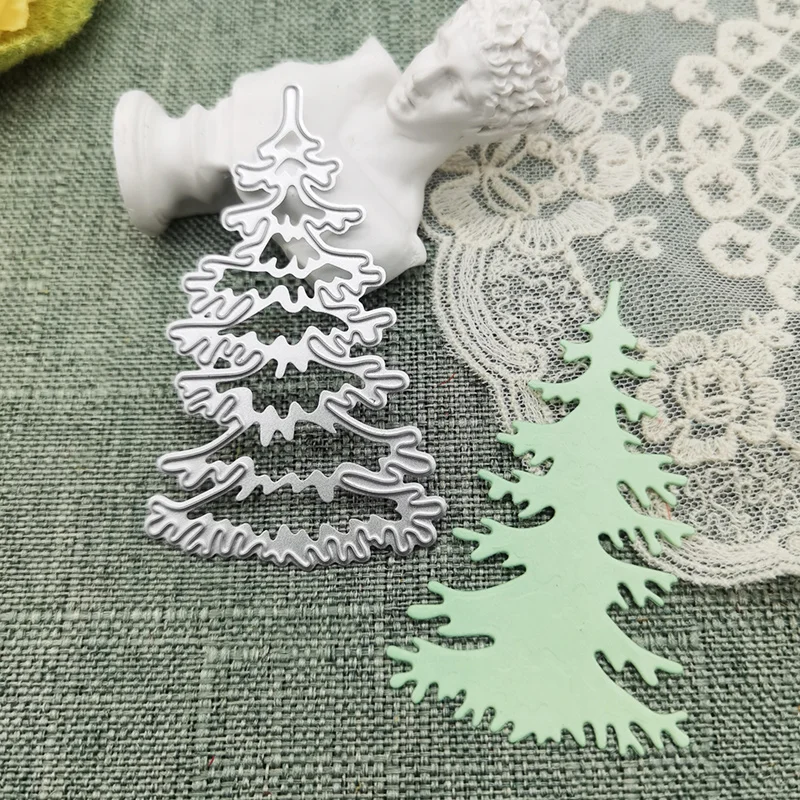 Christmas tree Metal Cutting Dies Stencil Scrapbooking embossing template Die Cut art decoration Crafts knife mold
Christmas tree Metal Cutting Dies Stencil Scrapbooking embossing template Die Cut art decoration Crafts knife mold
