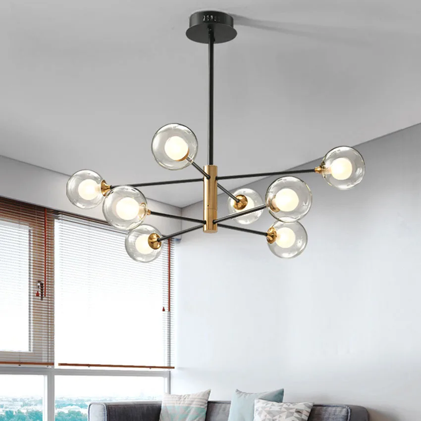Nordic glass bubble chandelier light led postmodern lamp minimalist sputnik chandelier for dining bar kitchen island lighting
Nordic glass bubble chandelier light led postmodern lamp minimalist sputnik chandelier for dining bar kitchen island lighting