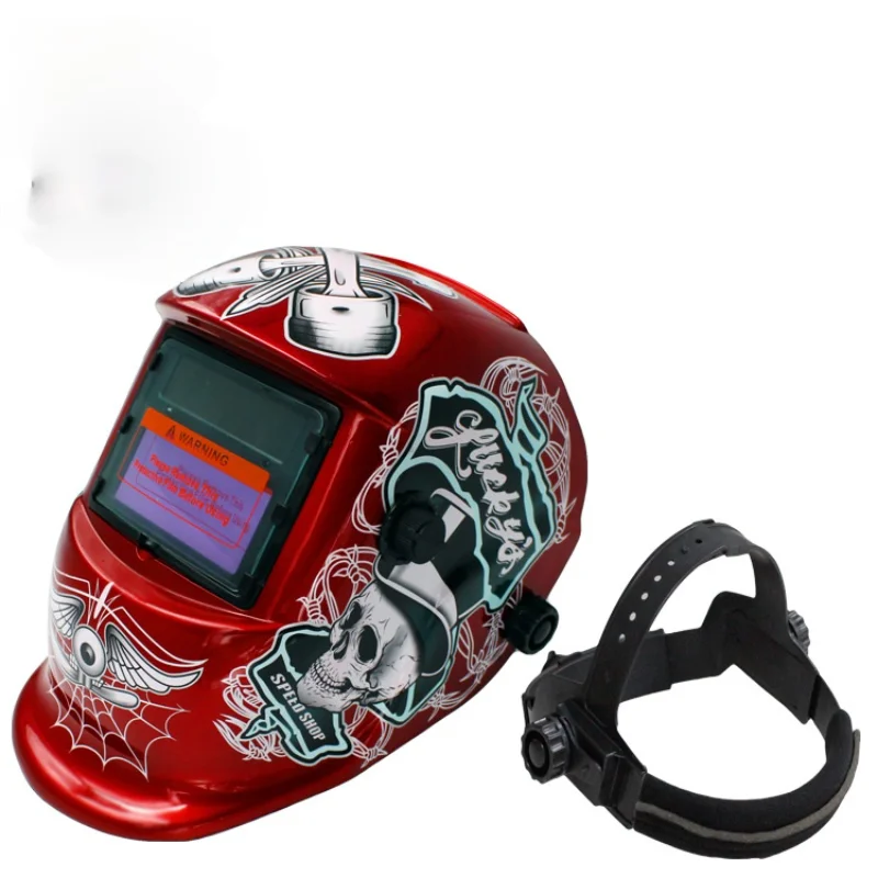 Solar Automatic Dimming Welding Mask Head-wearing Adjustable Welding Helmet Welding Helmet
Solar Automatic Dimming Welding Mask Head-wearing Adjustable Welding Helmet Welding Helmet