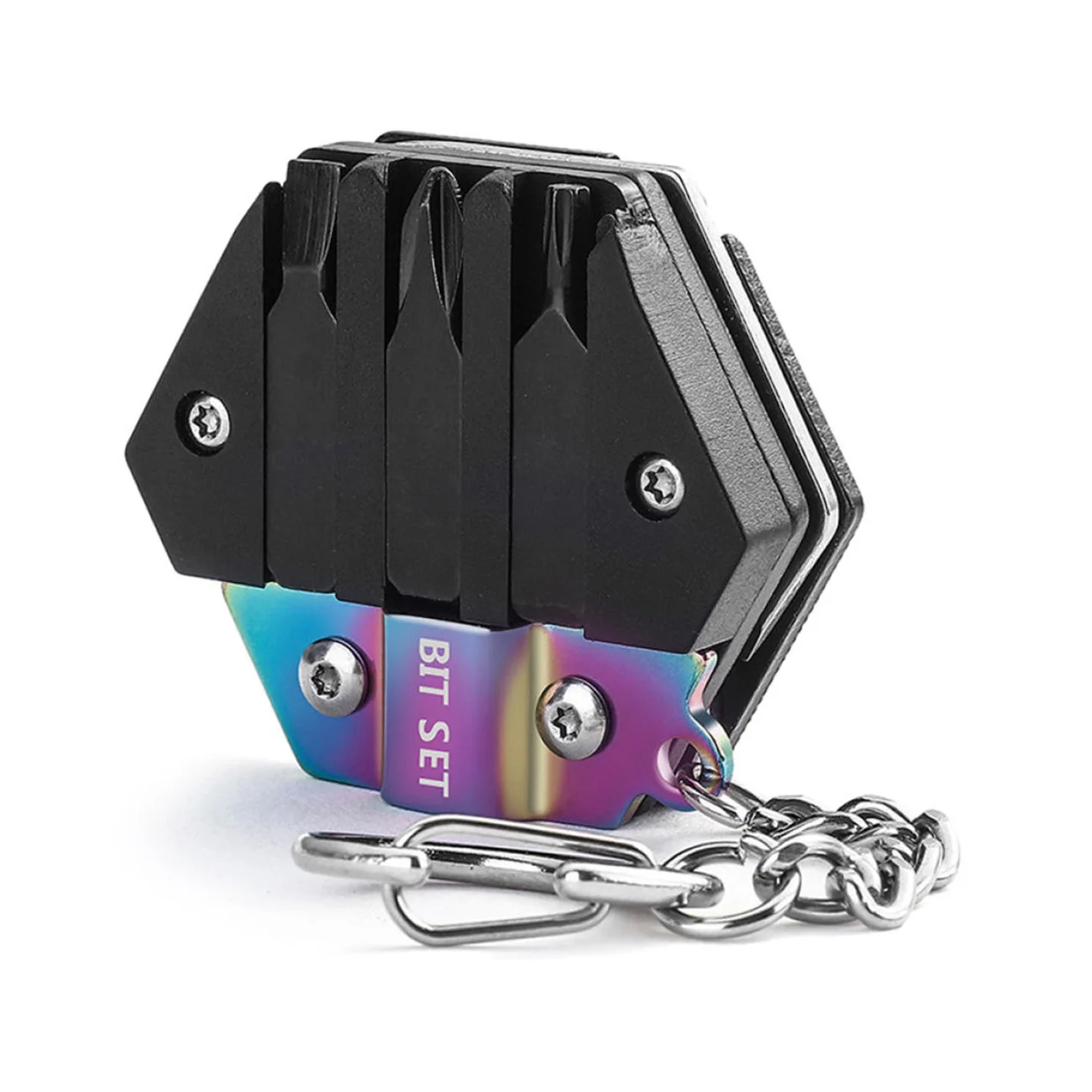 Multitool Keychain Hexagonal Kit,Folding Mini Pocket Survival Tool Set with Knife Micro Screw Driver Set
Multitool Keychain Hexagonal Kit,Folding Mini Pocket Survival Tool Set with Knife Micro Screw Driver Set