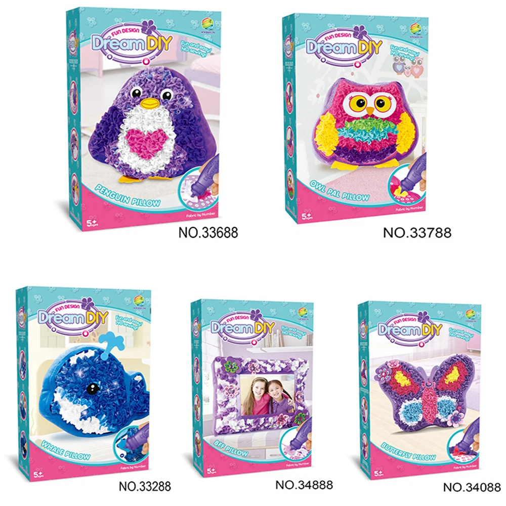 DIY Material Package Kids Arts&Crafts Making Children Pillow Plush Toys Handmade Kawaii toys Plush Parent-Child Interactive Toys 
DIY Material Package Kids Arts&Crafts Making Children Pillow Plush Toys Handmade Kawaii toys Plush Parent-Child Interactive Toys
