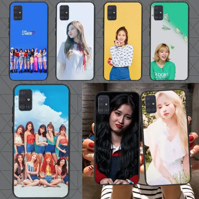 TWICE Yoo JungYeon momo Sana Mina Phone Case For Samsung A02 A20 A30 A31 A32 A40 A50 A51 A52 A70 A71 A72 A80 A91 cover
TWICE Yoo JungYeon momo Sana Mina Phone Case For Samsung A02 A20 A30 A31 A32 A40 A50 A51 A52 A70 A71 A72 A80 A91 cover