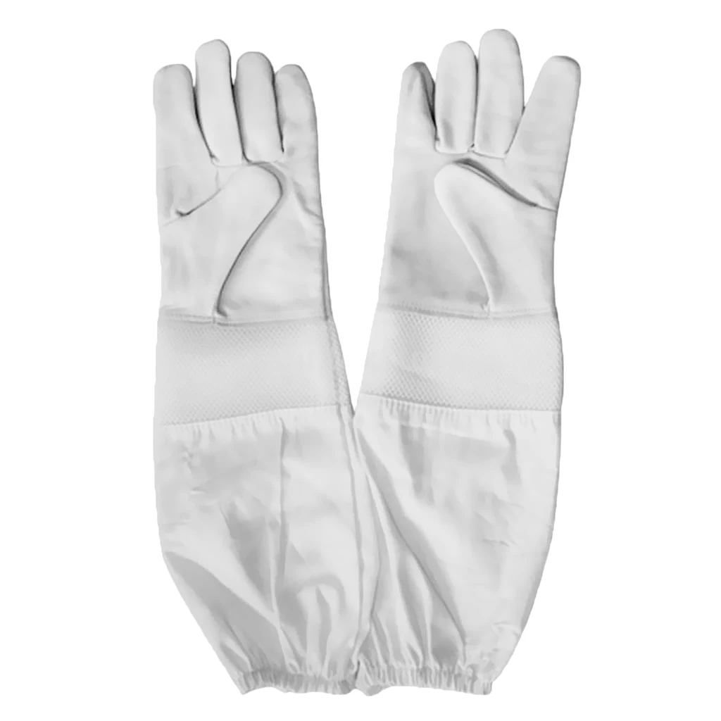 Professional Beekeeping Gloves with Vented Sleeves Good for Beginner Beekeeper 19.7inch Yellow White Available
Professional Beekeeping Gloves with Vented Sleeves Good for Beginner Beekeeper 19.7inch Yellow White Available