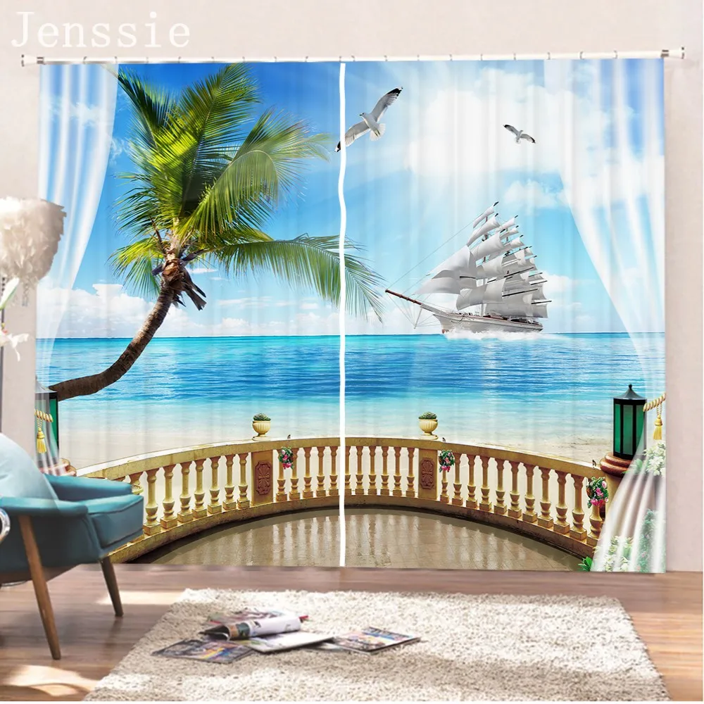 Beautiful Sea View Flower Street Waterfall Window Curtain 3D Scenery Printed Garden Curtains Blackout Fabric Window Curtain
Beautiful Sea View Flower Street Waterfall Window Curtain 3D Scenery Printed Garden Curtains Blackout Fabric Window Curtain