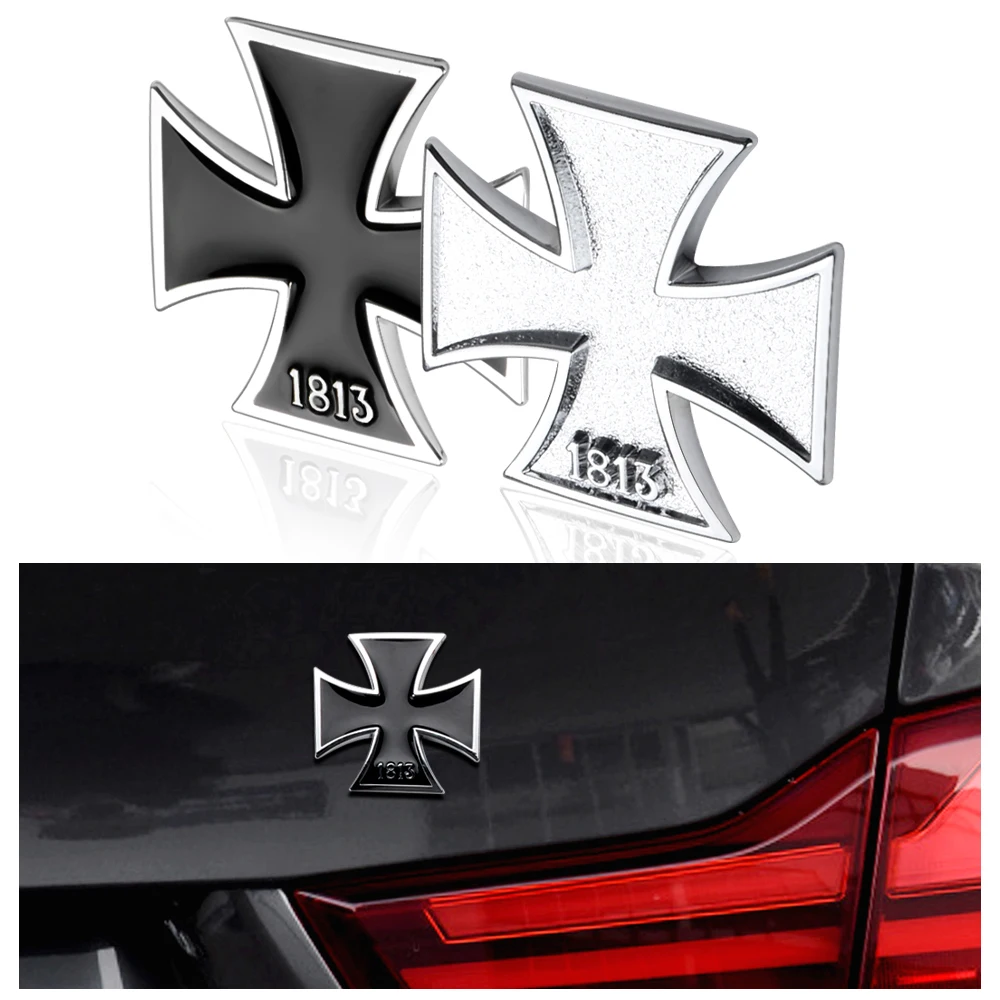 Car Styling 3D Metal Germany 1813 Iron Cross Class Medals Emblem Car Truck Motorcycle Sticker Badge Decorations Accessories
Car Styling 3D Metal Germany 1813 Iron Cross Class Medals Emblem Car Truck Motorcycle Sticker Badge Decorations Accessories