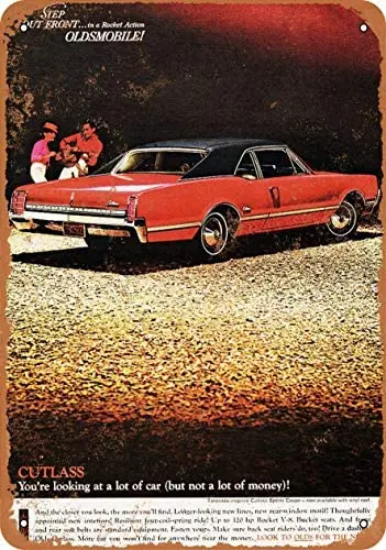 12x16 дюймов металлический винтажный Забавный жестяной знак 1966 Oldsmobile Cutlass
12x16 дюймов металлический винтажный Забавный жестяной знак 1966 Oldsmobile Cutlass