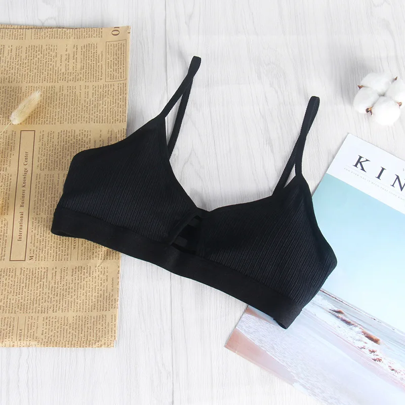 Threaded Girl Underwear Wear No Steel Ring with Chest Pad Ladies Tube Top Ladies Sports Yoga Bra Elastic Solid Color Bra Top
Threaded Girl Underwear Wear No Steel Ring with Chest Pad Ladies Tube Top Ladies Sports Yoga Bra Elastic Solid Color Bra Top