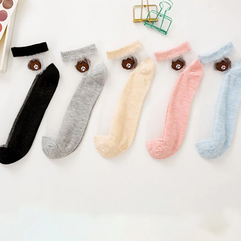 Комбинированные цветные Полиэстеровые бриллиантовые невидимые дышащие женские носки до щиколотки с мультяшным медведем для девушек
Комбинированные цветные Полиэстеровые бриллиантовые невидимые дышащие женские носки до щиколотки с мультяшным медведем для девушек