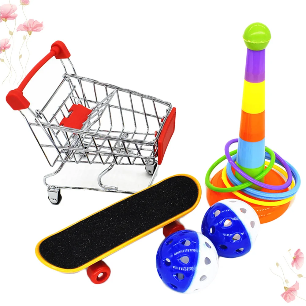 1 Set Gnaw Training Set Interactive Parrot Appliance Set Funny Bird Activity Set Educational Parrot Playing Set (Ran 
1 Set Gnaw Training Set Interactive Parrot Appliance Set Funny Bird Activity Set Educational Parrot Playing Set (Ran