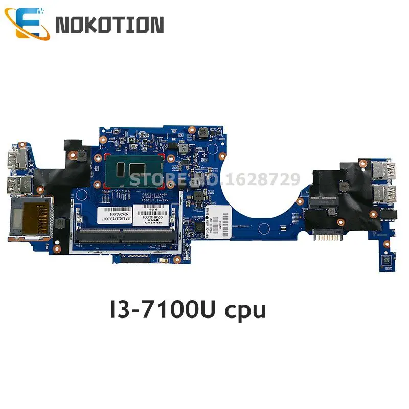NOKOTION 923810-001 923810-501 923810-601 for HP x360 Convertible 11-ad Laptop motherboard 448.0C304.0011 I3-7100U CPU
NOKOTION 923810-001 923810-501 923810-601 for HP x360 Convertible 11-ad Laptop motherboard 448.0C304.0011 I3-7100U CPU