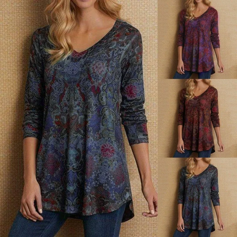 High-end 2021 Autumn Street Trendy Pullover Long-sleeved V-neck Loose-fit Women's T-shirt
High-end 2021 Autumn Street Trendy Pullover Long-sleeved V-neck Loose-fit Women's T-shirt