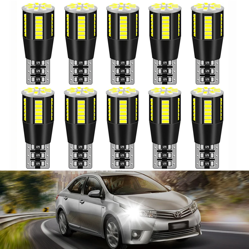 10x LED Canbus W5W T10 Light Bulbs for BMW Audi Mercedes Car Interior Reading Parking Lights No Error 12V 6000K 194 168 White
10x LED Canbus W5W T10 Light Bulbs for BMW Audi Mercedes Car Interior Reading Parking Lights No Error 12V 6000K 194 168 White