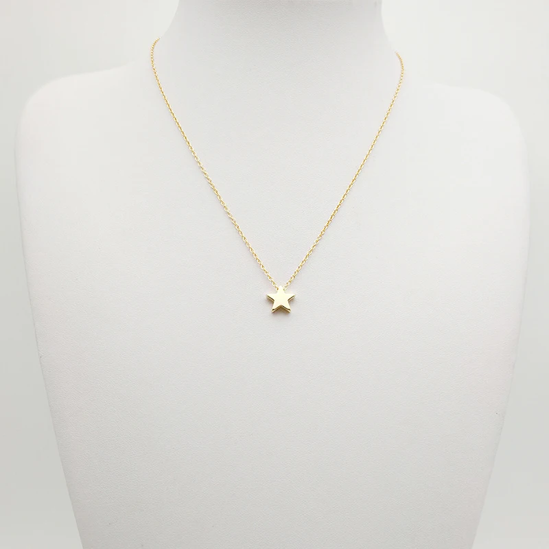 Simple Fashion Star Choker Necklace For Women Elegant Charming Ladies Gold Chain Pendant Necklaces Romantic Valentine Girl Gifts
Simple Fashion Star Choker Necklace For Women Elegant Charming Ladies Gold Chain Pendant Necklaces Romantic Valentine Girl Gifts