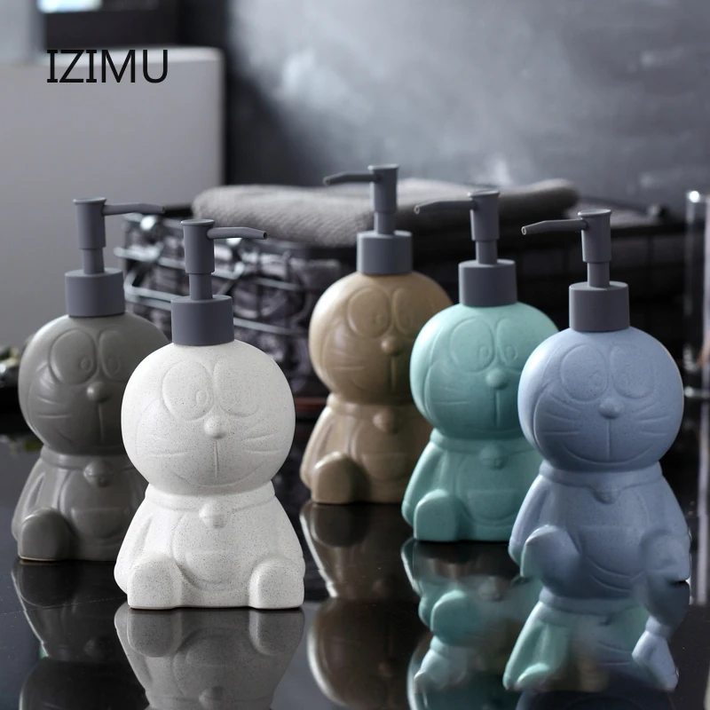 Cartoon Lovely Large Capacity 500ML Ceramic Press Empty Bottle Bath Lotion Hand Sanitizer Children Baby Soap Bottled Separately
Cartoon Lovely Large Capacity 500ML Ceramic Press Empty Bottle Bath Lotion Hand Sanitizer Children Baby Soap Bottled Separately