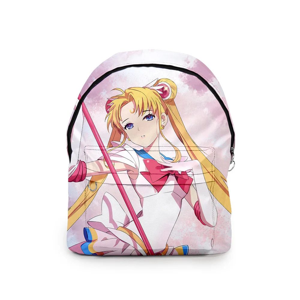 3D Color Printing Backpack Cartoon Sailor Moon Bag Women Girl Style Schoolbag Casual Bags Child Gift Cosplay
3D Color Printing Backpack Cartoon Sailor Moon Bag Women Girl Style Schoolbag Casual Bags Child Gift Cosplay