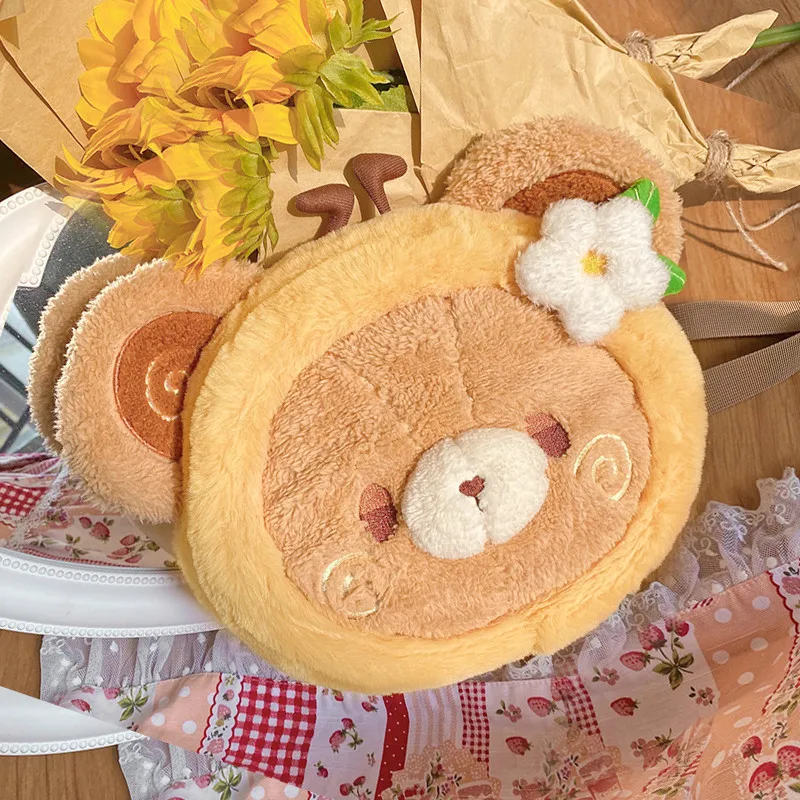 Cartoon Original Honey Bear Plush Bag Sweet Cute Backpack Lolita Janpanese Maiden JK Messenger Bag Doll Bag Leisure Handbag
Cartoon Original Honey Bear Plush Bag Sweet Cute Backpack Lolita Janpanese Maiden JK Messenger Bag Doll Bag Leisure Handbag