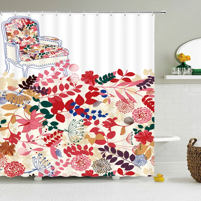 3D print Flower Birds Bathroom Waterproof Shower curtain Polyester fabric washable Bath curtain Home Decor Long 180*200cm
3D print Flower Birds Bathroom Waterproof Shower curtain Polyester fabric washable Bath curtain Home Decor Long 180*200cm