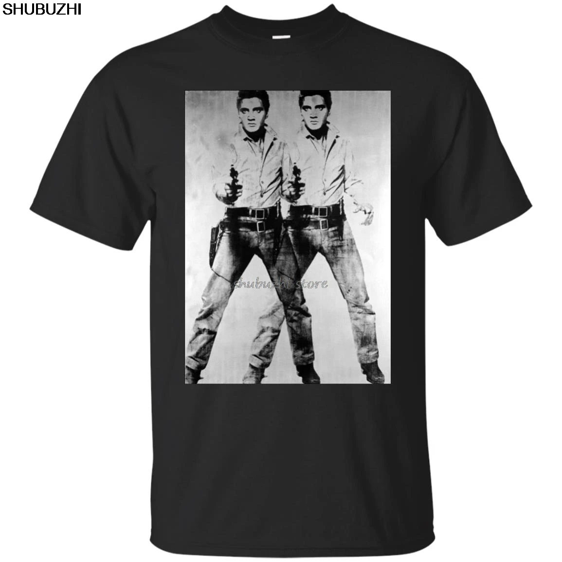 Elvis, Andy Warhol, Pop Art, ретро, 1960-е, Gunslinger, G200 Ultra Cotton Harajuku Tops Fashion Classic футболка с уникальным дизайном sbz1278 
Elvis, Andy Warhol, Pop Art, ретро, 1960-е, Gunslinger, G200 Ultra Cotton Harajuku Tops Fashion Classic футболка с уникальным дизайном sbz1278