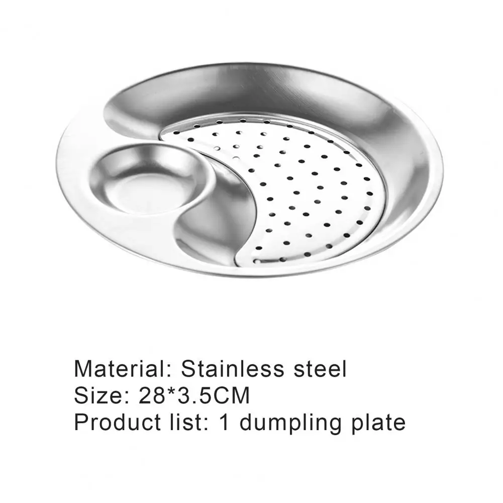 50% Dropshipping!!Dumpling Plate Sturdy Multifunctional Stainless Steel Stainless Steel Drain Basket for Dumpling
50% Dropshipping!!Dumpling Plate Sturdy Multifunctional Stainless Steel Stainless Steel Drain Basket for Dumpling