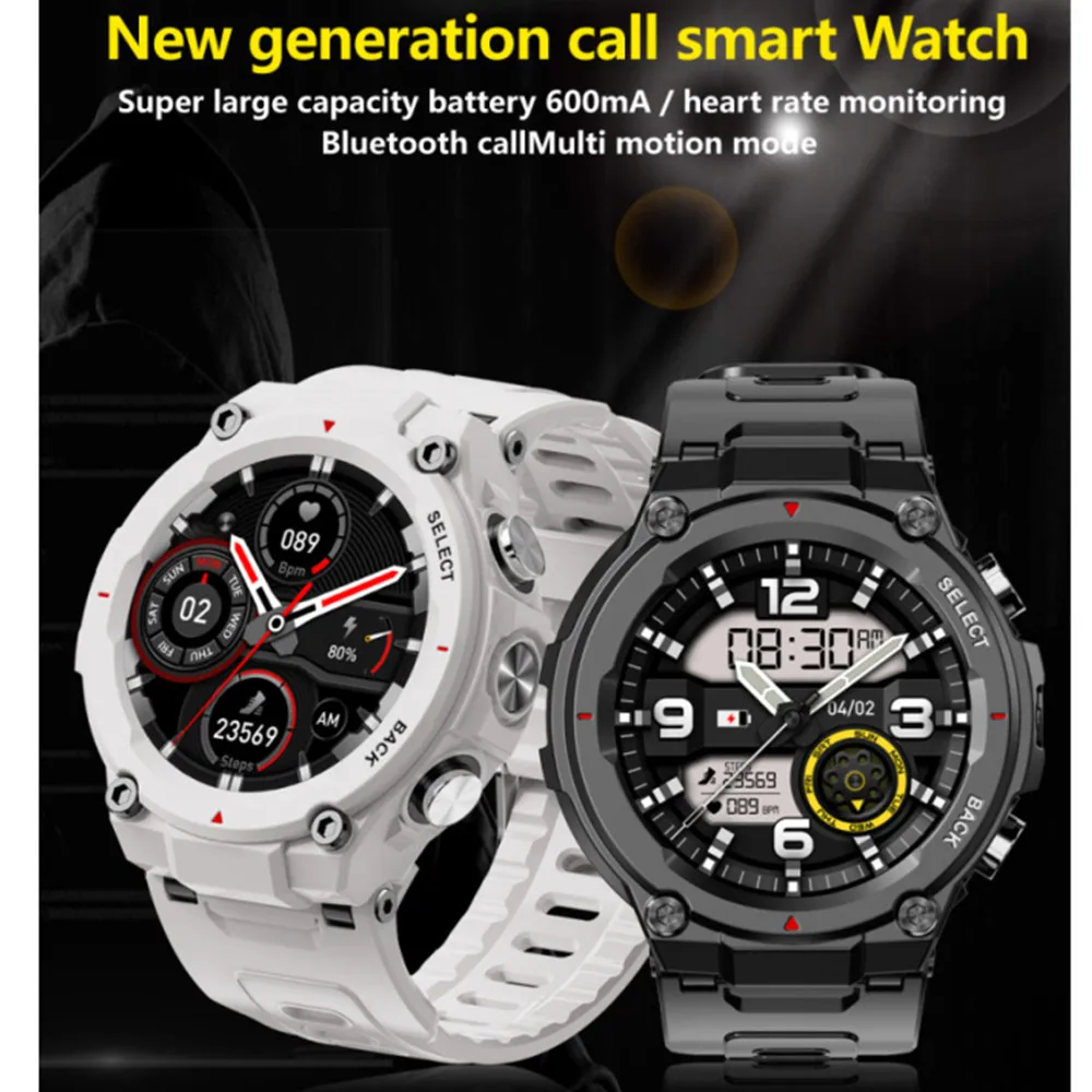 

Смарт-часы PGD446 для мужчин и женщин, умные часы с большой емкостью, с поддержкой Bluetooth, с функцией звонков, пульсометром, мониторингом сна, для ...