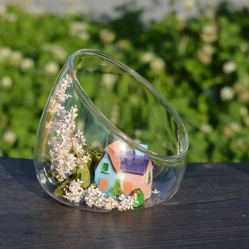1PC Micro Landscape Ecological Bottle Lifelike Succulent Ecological Bottle Ornament Adornment Glass Bottles (Transparent) 
1PC Micro Landscape Ecological Bottle Lifelike Succulent Ecological Bottle Ornament Adornment Glass Bottles (Transparent)