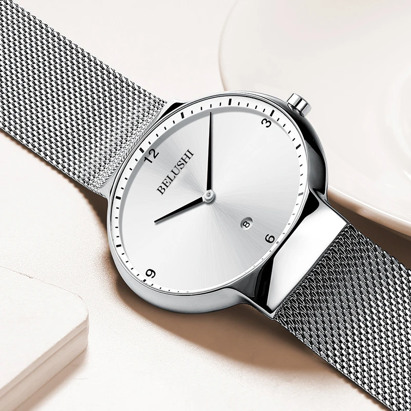 2021 Summer New Fashion Men's European and American Simple Watch Automatic Mesh Belt Simple Waterproof Tide Quartz Watch WA39
2021 Summer New Fashion Men's European and American Simple Watch Automatic Mesh Belt Simple Waterproof Tide Quartz Watch WA39