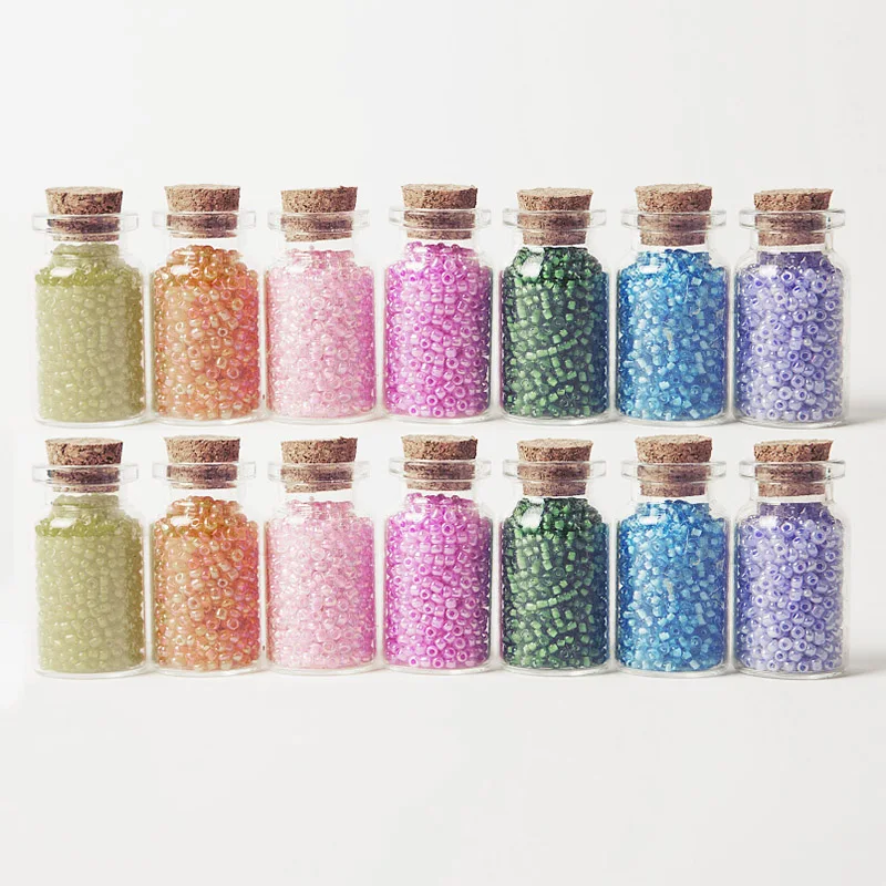 5Pcs 4/5/6/8ml Transparent Glass Bottle With Cork For Empty Spice Bottle Bead Filler Jars DIY Christmas Wish Bottle Crafts Vials
5Pcs 4/5/6/8ml Transparent Glass Bottle With Cork For Empty Spice Bottle Bead Filler Jars DIY Christmas Wish Bottle Crafts Vials