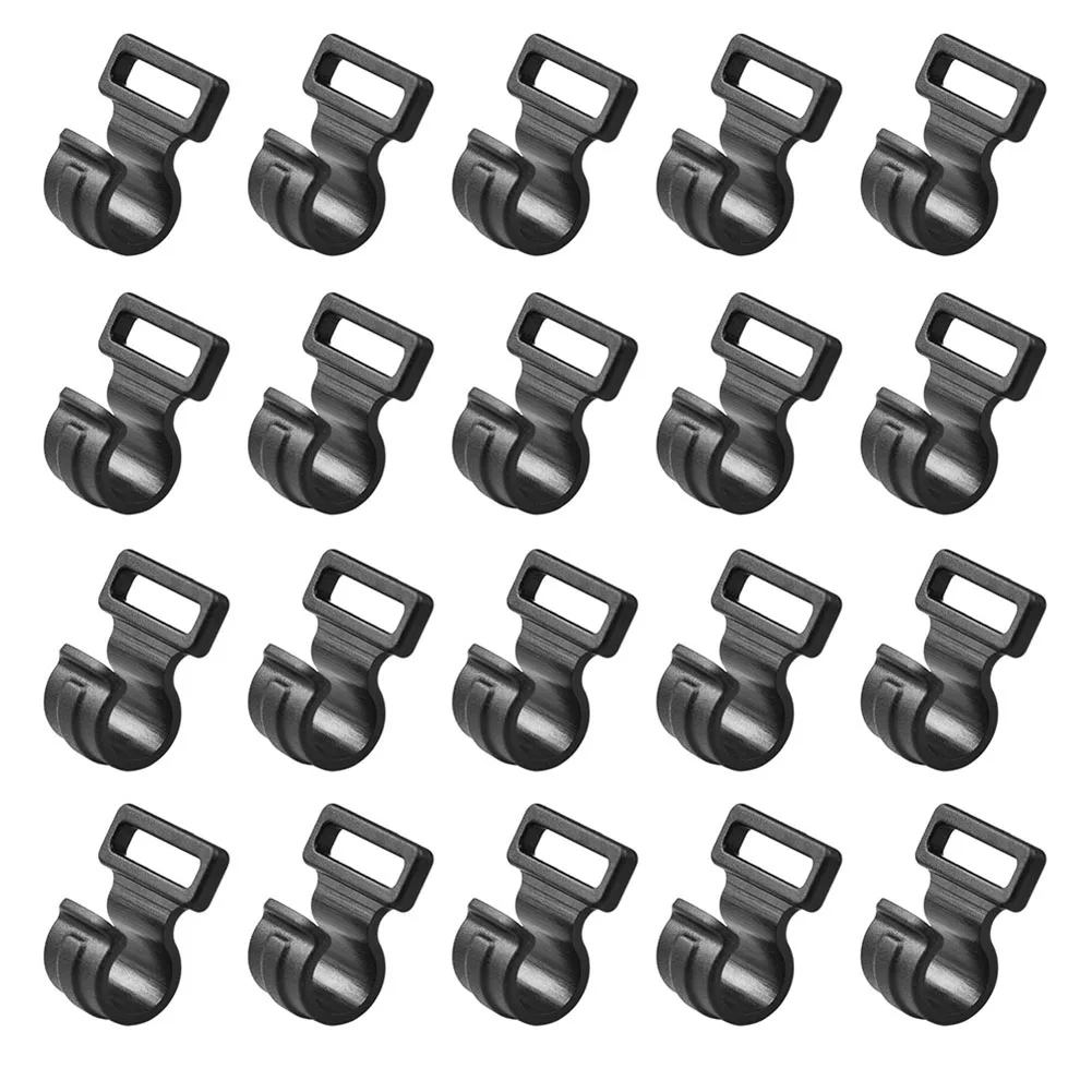 10pcs Tent Hooks Camping Caravan Awning Tent Pole Plastic Inner C Clips S/M/L Black Portable Tent Pole Attach Hook 2020 Hot
10pcs Tent Hooks Camping Caravan Awning Tent Pole Plastic Inner C Clips S/M/L Black Portable Tent Pole Attach Hook 2020 Hot