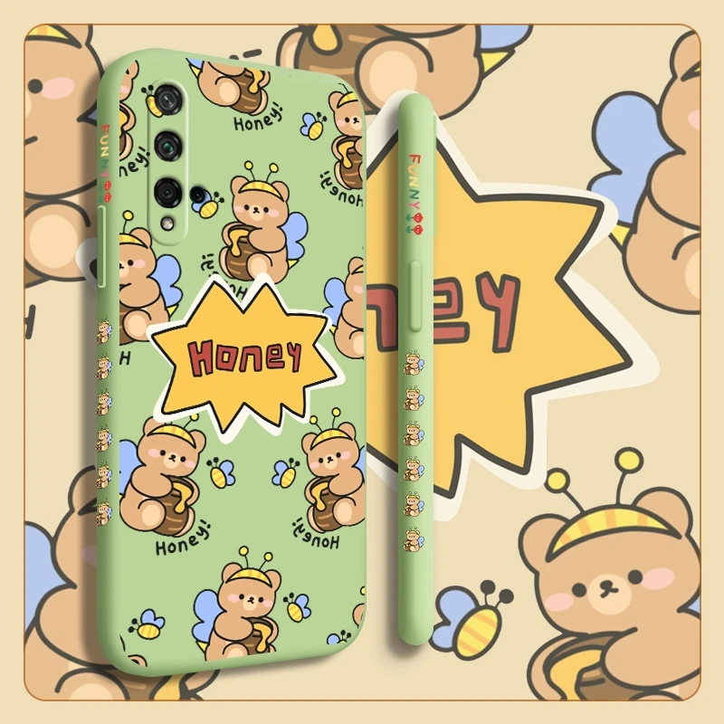 For Honor 20 20 Pro 20 Lite 20i v20 casing with Lucky Bear pattern Back Cover Anti falling silica gel case
For Honor 20 20 Pro 20 Lite 20i v20 casing with Lucky Bear pattern Back Cover Anti falling silica gel case