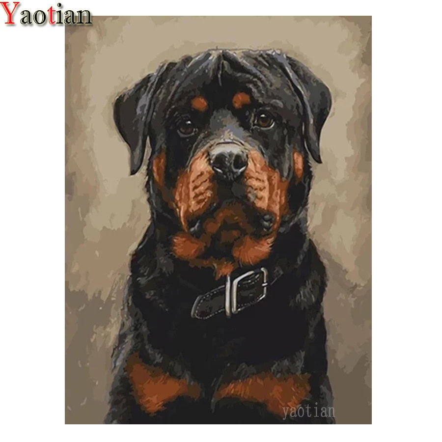 5D Diamond Paintings Needlework Handicraft Rottweiler Pet Dog Wall Art Big Living Room Cross Stitch Kit Full Square Drill Decor
5D Diamond Paintings Needlework Handicraft Rottweiler Pet Dog Wall Art Big Living Room Cross Stitch Kit Full Square Drill Decor