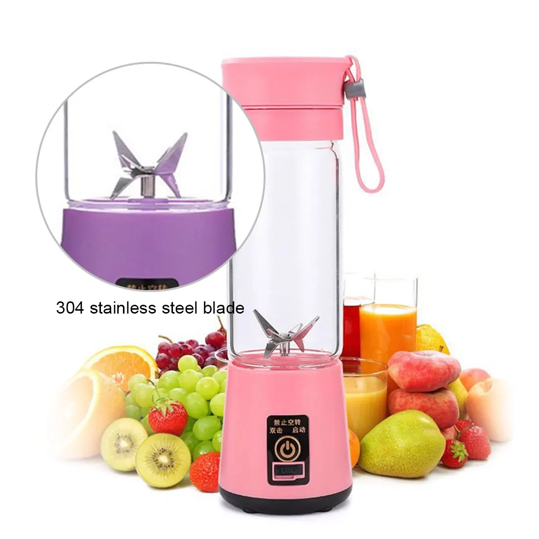 Fruit Vegetables blender usb mixer Portable electric juicer machine smoothie Electric Juicer mixer safe Kitchen food processor
Fruit Vegetables blender usb mixer Portable electric juicer machine smoothie Electric Juicer mixer safe Kitchen food processor
